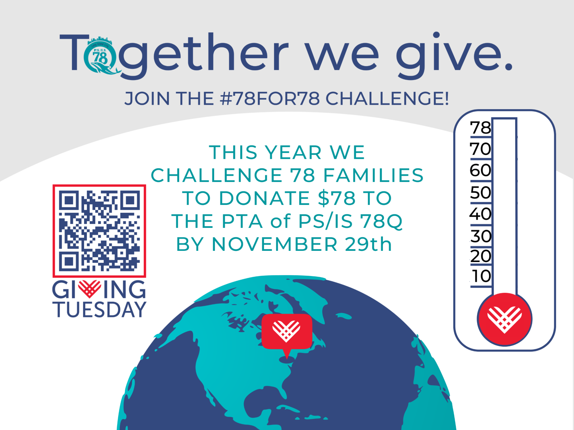 Giving Tuesday - $78 for 78